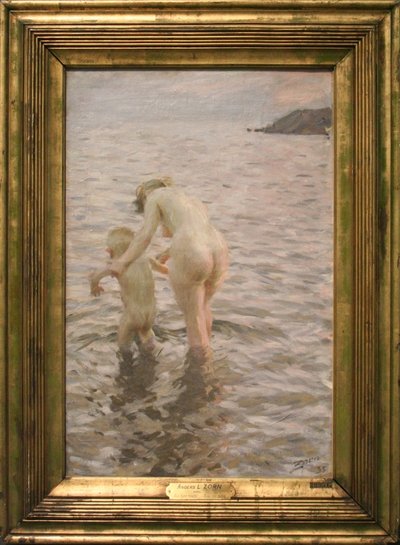 Mit Mutter von Anders Leonard Zorn